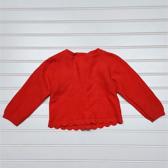 NWOT Jacadi Infant Scallop Cardigan Sweater - Picture 3 of 5